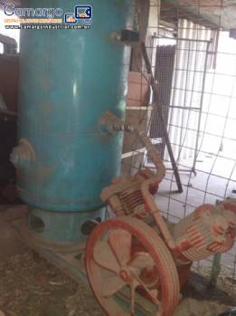 Compressor com tanque de presso Atlas Copco