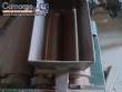Moinho refinador de rolos em ao carbono 250 mm 3 cilindros