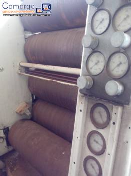 Cilindro refinador moinho de rolos com 5 rolos Maschinenfabrik Heidenau