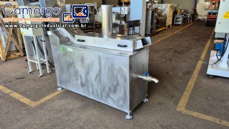 Fritador fritadeira el�trica cont�nua em a�o inox  MCI 4 mil unidades / hora