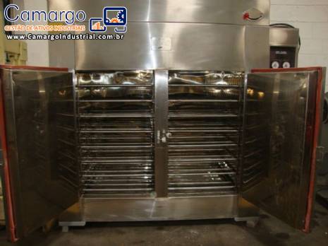 Estufa para secagem p�s granulados 16 bandejas Dong il Machine
