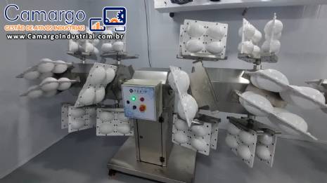 Centr�fuga para ovos de chocolate de p�scoa FEPIR 32 livros