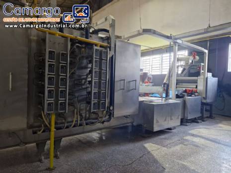 Linha para produ��o de biscoitos amanteigados e polvilho 400 kg por hora