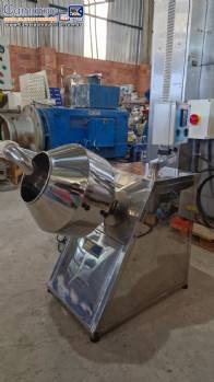 Drageadeira em a�o inox com insuflador de ar quente e com aletas taliscas JHM 25 litros