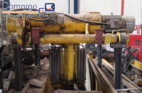 Ponte rolante Bauma 2,5 tonelatas CGT100/4