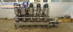 Manifold cluster de v�lvulas sanit�rias em inox Alfa Laval / Tetra Pak para latic�nios leite l�cteos bebidas