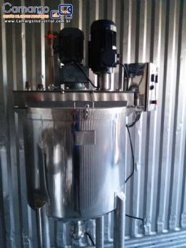 Tanque de emuls�o em a�o inox MMC