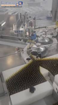 Rotuladora para frasco ampola injet�vel gotas 24.000 frascos hora Bausch ano 2026