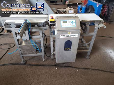 Checadora de peso checkweigher 5 kg Brapenta