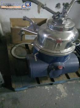 Centrfuga separadora em ao inox Westfalia TA 7 6.000 litros por hora