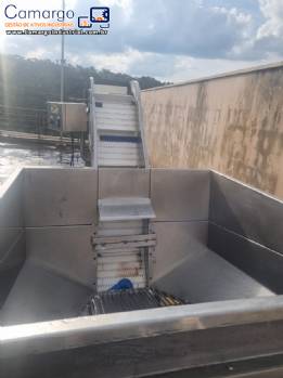Linha de batata frita palha, extra fina e ondulada por batelada at� 1000 kg por hora