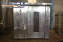 Forno rotativo a g�s em a�o inox Hypolito