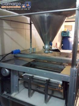 Moinho em a�o inox para gr�os