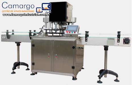 Recravadeira recravadora tampadora autom�tica para latas Hualian Machinery