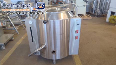 Caldeirão a gás capacidade 100 litros Aços Macom Caldeirão a gás capacidade 100 litros Aços Macom