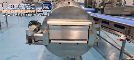 Túnel de congelamento com nitrogênio Metal Cryo Túnel de congelamento com nitrogênio Metal Cryo